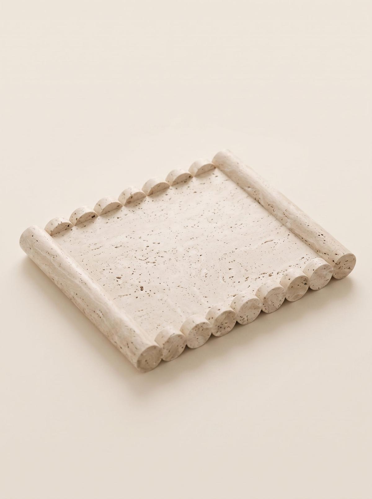 Elise Scallop Stone Tray — view 1 of 11